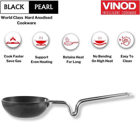 Vinod Tadka Pan - 3.25mm Thick - Hard Anodized (Large)...