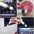 Crevice Gap Cleaning Brush Tool, 6pcs Hand-held Groove Gap Cleaning Tools, 2 in 1 Dustpan Cleaning Brushes, Shutter Door Window Track Kitchen Clea...