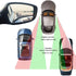 EEEkit Cars Blind Spot Mirrors Unique design, Mirror for blind side 360 Degree Rotating Design, Side Mirror Wide Angle Mirror Safety Convex Rearvi...