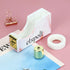 Tape Dispenser Acrylic Tape Dispenser Desk Marble Pink Cute Tape Dispenser for Desktop Accessories Office Supplies...
