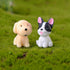 12 Pcs Miniature Dog Figures, Cute Animal Toy Collection, Cake Topper, Plant & Car Decor...