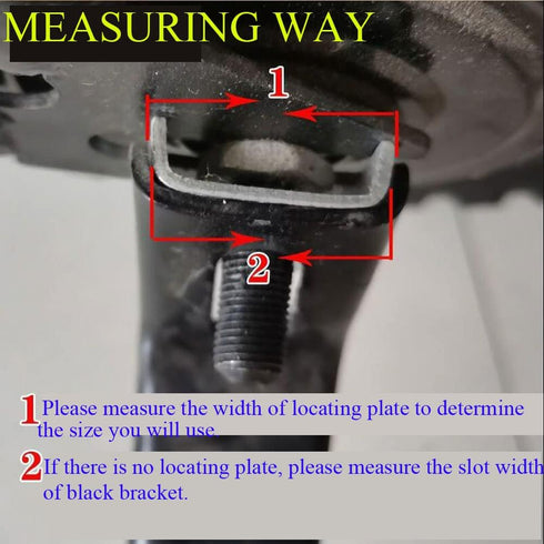 8 Pack Training Wheels Vertical Bracket for Children's Bicycle Stabiliser Support Bar Rod Locating Mount Plate Gasket 23mm+25mm Universal for Kids...