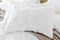 King Pillow Shams Set of 2 Pinch Pleated White Pillow Shams King Size 20x36 Pillow Covers 100% Egyptian Cotton 600 Thread Count Soft Skin Friendly...