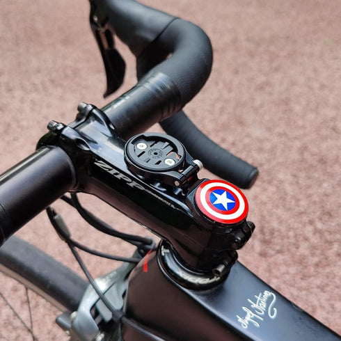 Out Front Road Mountian Bike Stem Handlebar Adjustable Mount for Garmin Edge Wahoo Elemnt Bryton Rider Stages Dash Hammerhead Karoo(Black)...