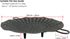 Korean Made Silicone Steamer Basket 10' Size, Silicone Steamer Insert for Pot Flexible Design (Gray)...