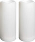 Waterproof Outdoor Flameless Pillar Candles with Timer Battery Operated Electric LED Candle Set for Gift Home Décor Party Wedding Supplies Garden ...