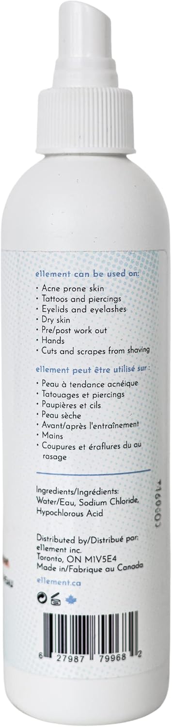Hypochlorous Acid Face and Skin Spray - HOCL- Safe for use on Acne Prone Skin - Eczema - Dry Scalp - Post Procedure -Toner - Eye Lash Cleanser - F...