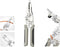 2024 New Multifunctional Wire Stripper Crimper Cable Cutter Pliers, Professional Electrical Wire Stripping Tool, Multipurpose Wire Stripper for El...