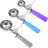 Ice Cream Scoop, Cookie Scoop Set, Incluede 1.2 OZ/ 2 OZ/ 4 OZ Scoop, Portion Control For Cookie Dough, Ice Cream, Cupcake, Muffin, Mashed Potatoe...
