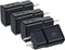 Adaptive Fast Charging USB Wall Charger, Qihop 4-Pack Fast Charging Block Travel USB Charger Adapter Compatible Samsung Galaxy S21 S20 S10 S9 S8 S...
