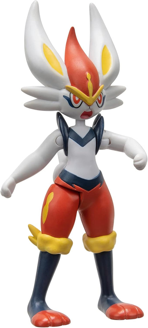 Pokémon Battle Figure 2 Pack - Features 4.5-Inch Cinderace and 2-Inch Pikachu Battle Figures with Accessory - Amazon Exclusive...