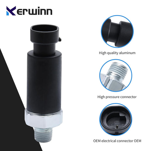D1818A Engine Oil Pressure Sensor Switch,Oil Pressure Sending Unit 19244505 12562267 Compatible with Chevrolet Silverado Suburban Cadillac Escalad...