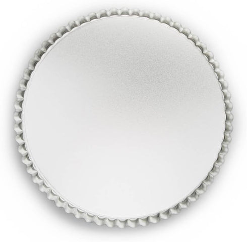 Fox Run Round Tartlet/Quiche Pan with Removable Bottom, Tin-Plated Steel, 9.5-Inch...