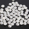 80pcs 12mm Cabochon Faux Dome Round Flatback Pearl Beads Half Pearls Beads for DIY Crafts Making (Ivory)...