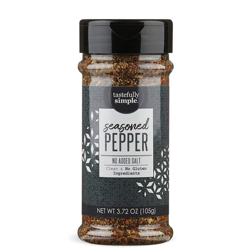 Tastefully Simple Seasoned Pepper, 3.72 Ounce...