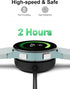 Bicmice Charger Compatible with Samsung Galaxy Watch 6/6 Classic/5/5 Pro/4/4 Classic/3/Active 2/Active Wireless Charging Cable USB Cord Dock for G...