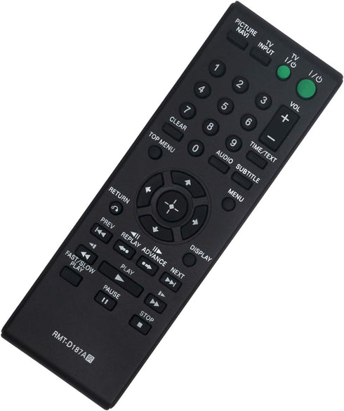 RMT-D187A Replaced Remote Control Sub RMT-D189P Fit for Sony CD Player DVP-SR500H DVP-SR401HP DVP-NS710H DVP-SR101P DVP-SR510P DVP-SR200P...