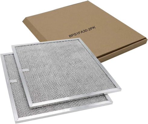 AMI PARTS BPS1FA30 Aluminum Filter (2pcs) Compatible With B-roan Range Hood-11-3/4" X 14-1/4" X 3/8"