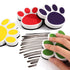 3PCS Magnetic Dry Erasers, Mini Footprint Whiteboard Eraser, Thick Felt Bottom Surface Glass Blackboard Duster, Animal Pattern Wiper for Classroom...