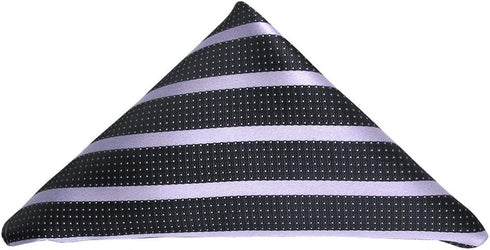 Jacob Alexander Dotted Stripe Pocket Square Handkerchief...