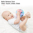 Baby Rattle Ball,Baby Teething Sensory Montessori Toys,Teething, Travle Toys for Infants Toddlers Boys Girls Baby Gifts for 6 7 8 9 10 11 12 Month...