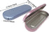 Honbay 2PCS Metal Hinged Tin Box Small Pen Case Home Organizers for Pen Pencil Makeup Brushes (2 Colors shipped by random)...