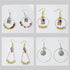 XKCWXY 483Pcs Earring Making Kit with Beading Hoop Earring Finding Component Accessories,Earring Hooks,Jump Rings,Earring Backs for Jewelry Making...
