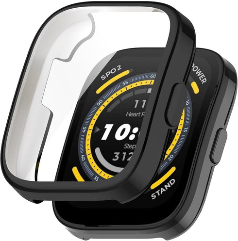 Compatible for Amazfit Bip 5 Case, Lamshaw Soft Slim TPU All Around Protective Shell Anti-Scratch Bumper Cover Case Compatible for Amazfit Bip 5 S...