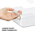 Oggi Cabinet / Drawer High Wall Storage Bin (14" x 5" x 5")...