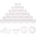 Tiny Cosmetic Containers, 3 Gram 25Pcs Sample Containers with Lids, BPA Free Clear Sample Jars for Makeup, Lotion, Eye Shadow, Powder, and Lip Bal...