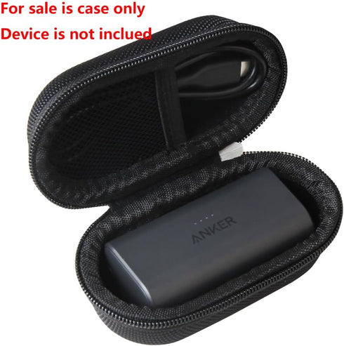 Adada Hard Travel Case for Anker Nano Power Bank, Portable Charger 5,000mAh (Black)......