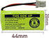 GEILIENERGY 2.4V 300mAh NIMH BT183342 BT283342 BT162342 BT262342 BT166342 BT266342 Battery Compatible with CS6719 CS6419 CS6649 DS6151 at&T CL4940...