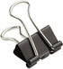 Universal 10200VP3 Small Binder Clips, 3/8-Inch Capacity, 3/4-Inch Wide, Black, 36/Pack...
