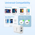 iPhone Fast Wall Charger 20W, ?MFi Certified? Elktry Dual-Port PD 3.0 USB C & QC 3.0 USB A Charger Block with 6FT Lightning Cable Compatible with ...
