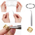 EuTengHao Jewelry Making Kit with Pliers, Wires, Jump Rings, Clasps, Cord and More for Jewelry DIY Crafts - Silver...