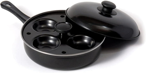 Fox Run Egg Pan, Non-stick Egg Poacher and Fry Pan Set...