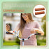 1Pair PU Leather and Soft Rubber Bicycle Mountain Bike Handlebar Grips (Light Brown)...