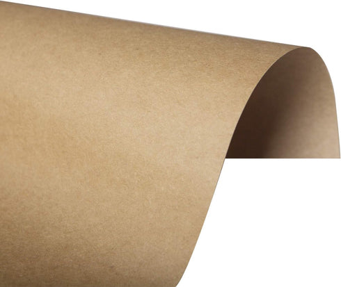 50 Pack Kraft Paper - Brown Stationery Paper- Brown Craft Paper for Arts and Craft, Drawing, D.I.Y. Projects - Letter Size Kraft Paper - Laser & I...