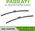 PARRATI® 22 Inch & 22 inch of High Performance Premium All-Season Automotive Replacement Front Windshield Wiper Blades for Mercedes-Benz C GLC EQC...