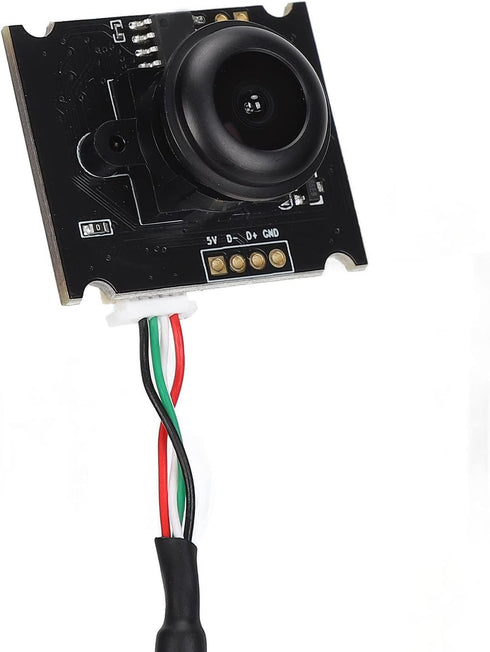 3MP USB Camera Module, 110° Angle of View Mini Web Cam, USB2.0 Webcam Board Module Clearer Industrial Image with OV3660 Sensor for Android, Suppor...