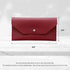 Carrotez Cash Envelopes (PU Leather) Money Envelopes for Cash Gifts, Reusable Cash Envelope Wallet, 1 ea, Letter Engraving - Burgundy...