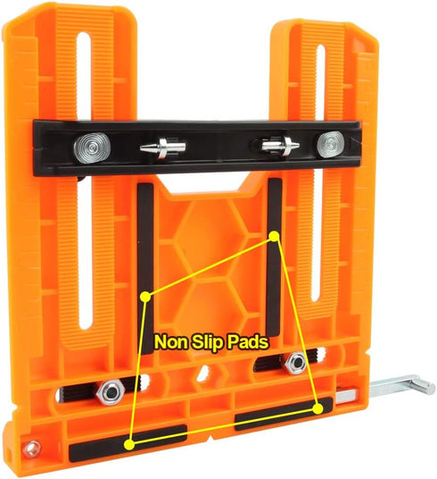 O'SKOOL Cabinet Hardware Jig Tool,Adjustable Drill Template Guide, Adjustable Punch Locator Drill, Knob and Pull Drilling Guide...