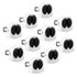 uxcell 10Pcs T5 Fluorescent Light Holder G5 Base Non-Shunted Tombstone Lamp Socket AC 500V 2A for LED Fluorescent Tube...