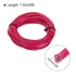 MECCANIXITY 18AWG Wire 18 Gauge Stranded Wire PVC Hookup Wire, Electrical Wire UL1007 Tinned Copper Wire 7.5m/25ft Red for Internal Connecting Wir...