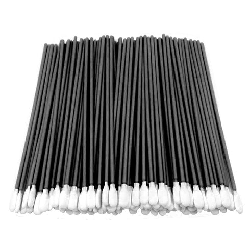 100pcs 6.45" Cleanroom Polyester Tip Long Cleaning Swabs with Flexible Paddle Head Cleaning for Optical Lens, Camera Sensors, Electronics, Groove ...