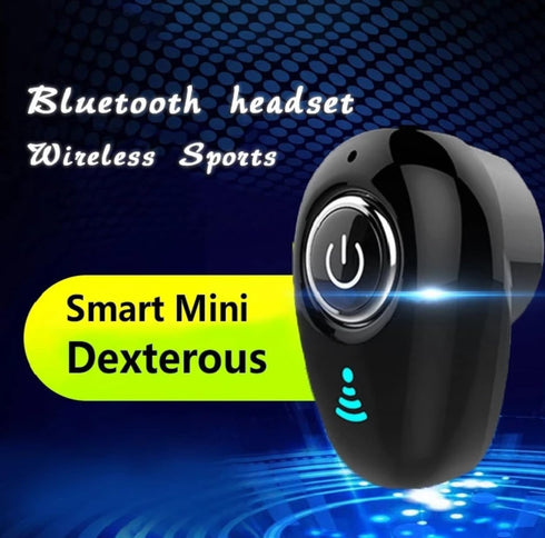 New Mini Headset S650 Bluetooth Single Ear (Black)...