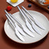 Berglander Dinner Knives Set Of 6, Stainless Steel Shiny Modern Dinner Knife, Butter Knife Table Knives Dishwasher Safe...