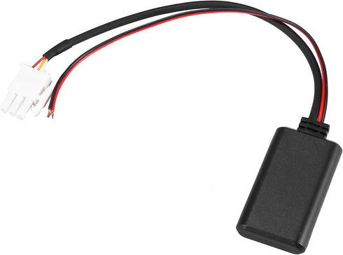 X AUTOHAUX Bluetooth Wireless Adapter Audio Radio Stereo Music Aux Cable Adapter 3 Pin for Honda GL1800 Goldwing...