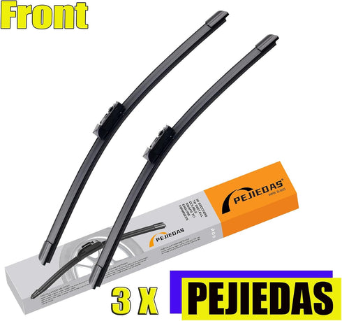 3 Wiper Blades for Subaru Ascent 2019-2022, Front Wiper Blades + Rear Wiper Blades, OE Original Style (26" + 20" + 14" - Pack of 3)...