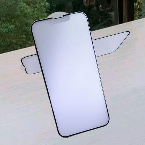 2 Pack Matte Anti Blue Light Screen Protector for iPhone 13 Pro Max/iPhone 14 Plus, Anti Glare, Blue Light Blocking, Eye Protection, Strong Hardne...